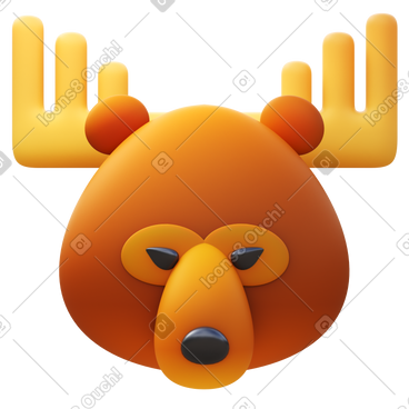 Moosebear PNG, SVG