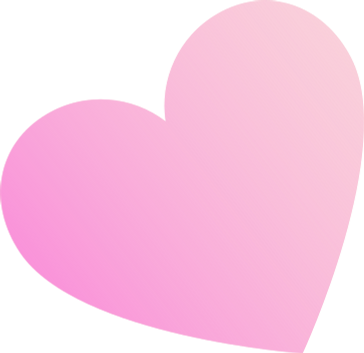 Pink small heart PNG, SVG