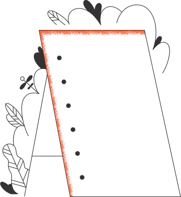 whiteboard with plants PNG, SVG
