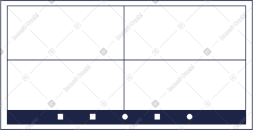 Wall monitor for zoom meeting PNG, SVG