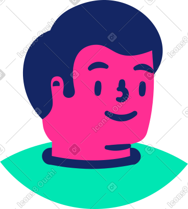 Man face PNG, SVG