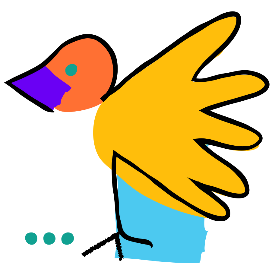 Bird Illustration in PNG, SVG