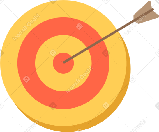 alvo com flecha PNG, SVG
