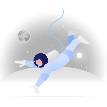 astronaut im weltraum Grafik als PNG, SVG
