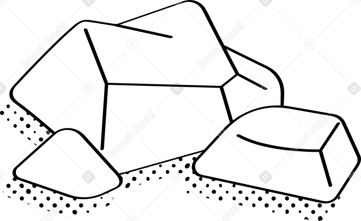 rocce PNG, SVG
