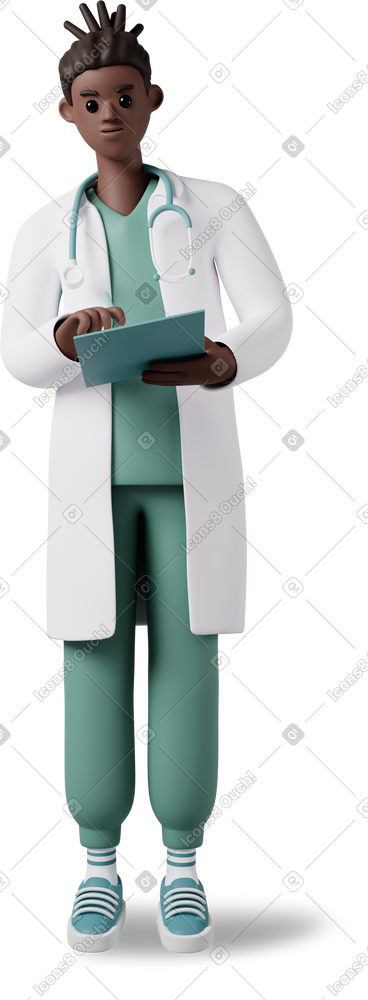 Young doctor man PNG, SVG