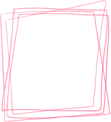 square of red lines PNG, SVG