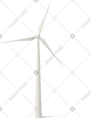 Wind turbine PNG, SVG