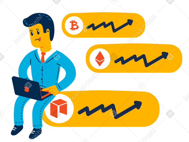 Cryptocurrency exchange PNG, SVG