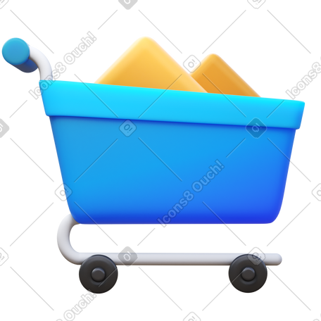 3D buying PNG, SVG