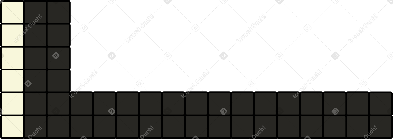 Tetris serpente PNG, SVG