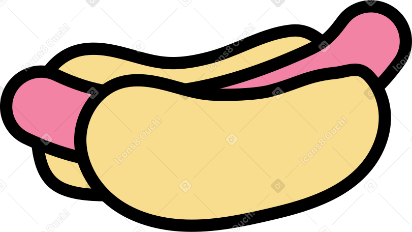hot dog PNG, SVG