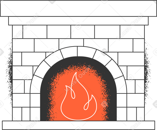 暖炉 PNG、SVG