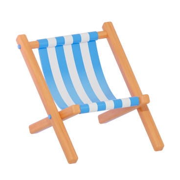 Sedia da spiaggia PNG, SVG
