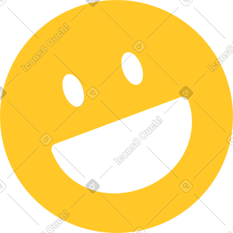 黄色的微笑 PNG, SVG