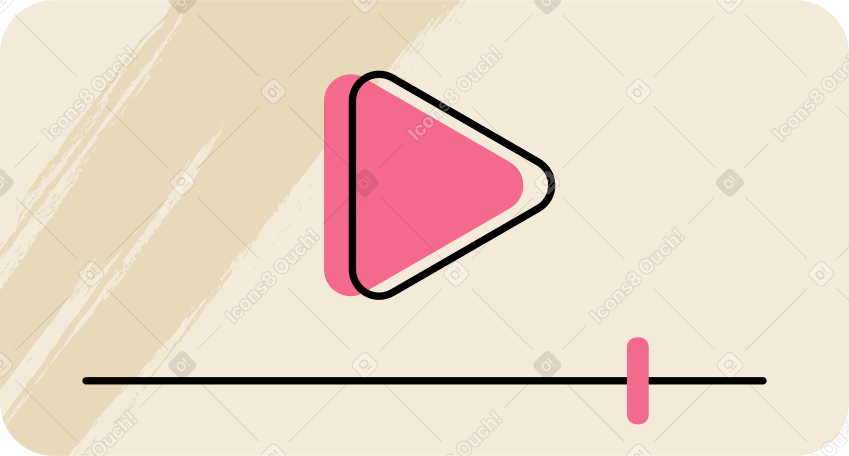 play button with scale Illustration in PNG, SVG