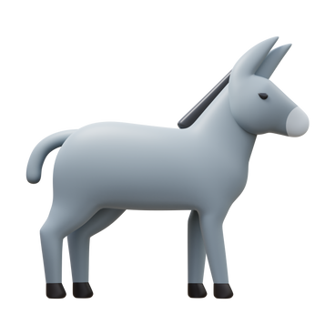 donkey PNG, SVG