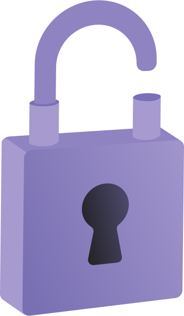 open lock PNG, SVG