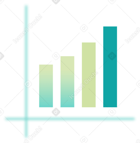 colonne di crescita PNG, SVG