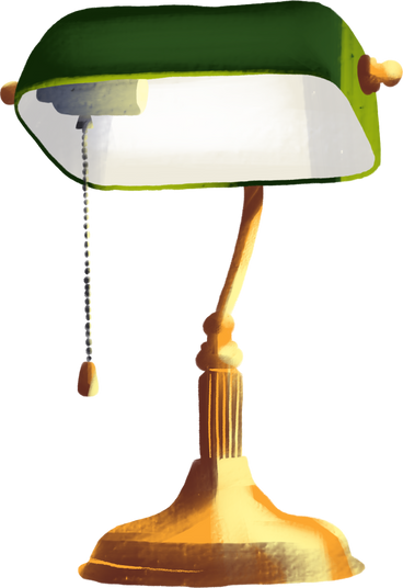 Retro lamp в PNG, SVG