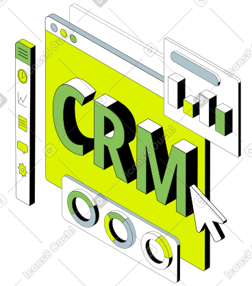 使用图形和光标文本在浏览器中刻字 crm PNG, SVG