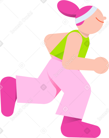 sporty woman PNG, SVG