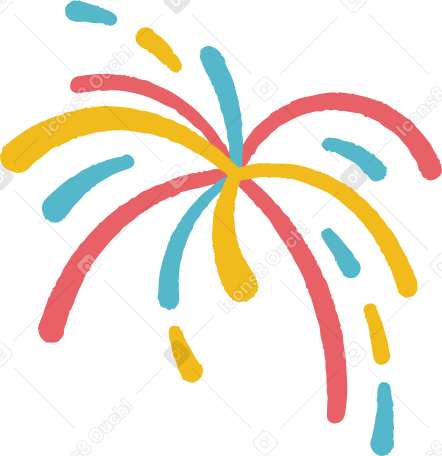 fireworks Illustration in PNG, SVG