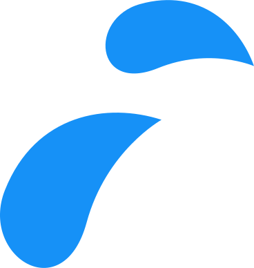 two blue little droup PNG, SVG