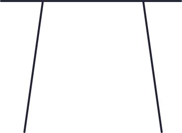 black table with long legs PNG, SVG