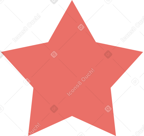 pink antique star PNG、SVG