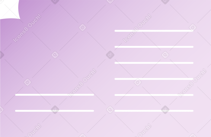 documents with bent corner Illustration in PNG, SVG