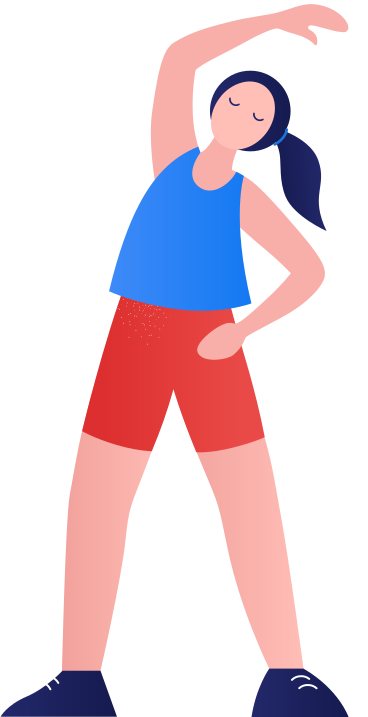woman doing exercises PNG, SVG