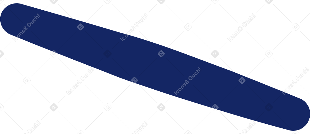 blue move line Illustration in PNG, SVG