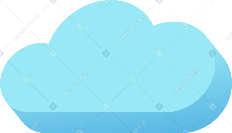 perspectiva da nuvem PNG, SVG