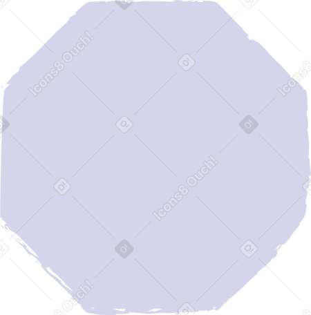 purple octagon Illustration in PNG, SVG
