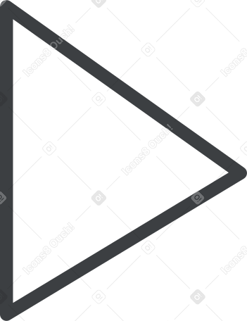 flèche triangulaire PNG, SVG