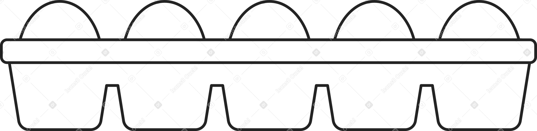 蛋盒 PNG, SVG
