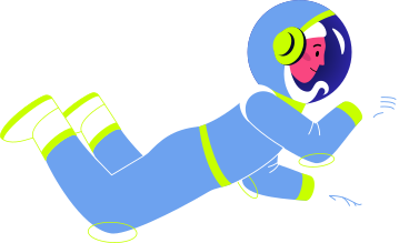 woman astronaut in a helmet PNG, SVG