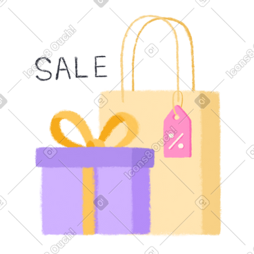 Sales and gifts PNG, SVG