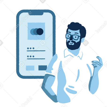 Account access Illustration in PNG, SVG