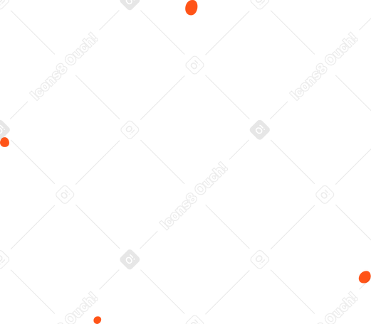 orange dots PNG, SVG