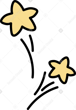 estrellas PNG, SVG