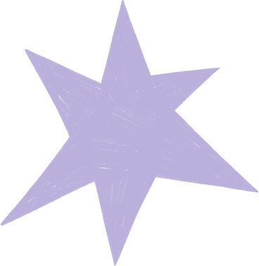 purple star PNG, SVG
