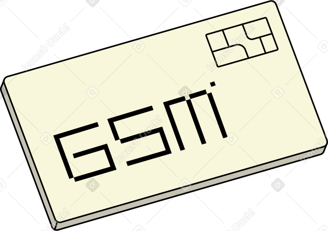 simcard PNG, SVG