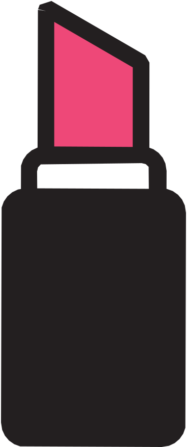 pink lipstick PNG, SVG
