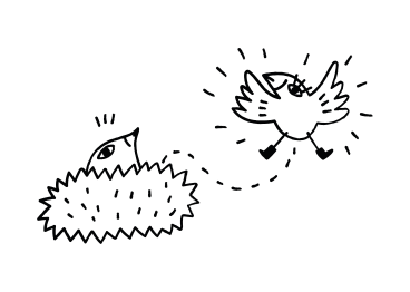Un oisillon quittant son nid PNG, SVG