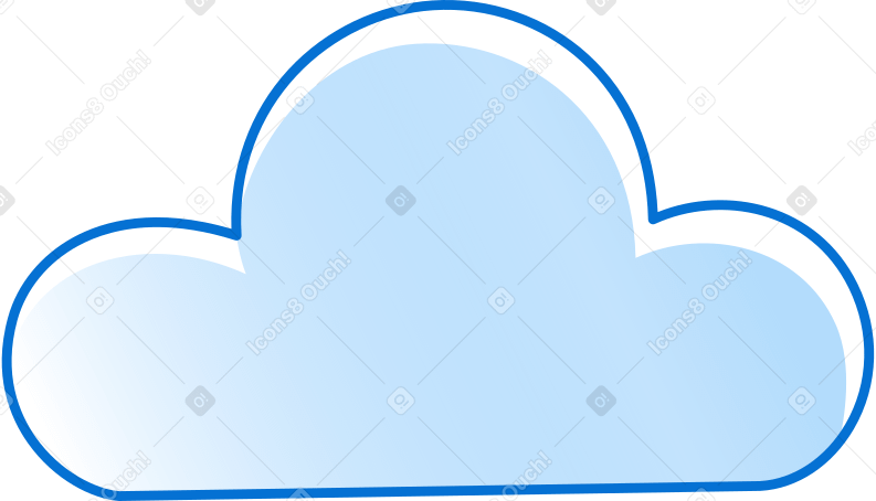 Облако в PNG, SVG