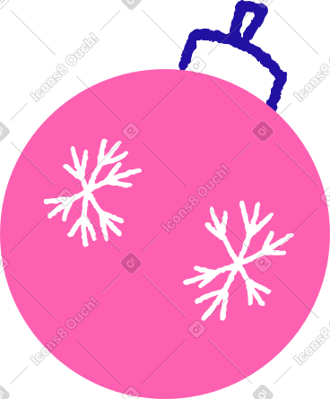 Christmas ball PNG, SVG