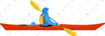 Kayaker PNG, SVG