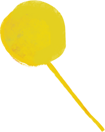 Bubble yellow PNG、SVG